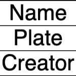 Name Plate Creator